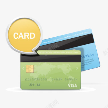 互联网网页图标设计银行卡图标图标