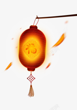 提着灯笼的新年福猪被提着的灯笼高清图片