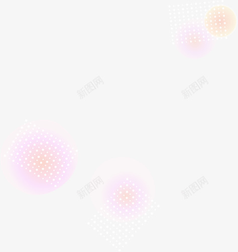 紫色黄色光效圆环装饰png免抠素材_88icon https://88icon.com 紫色 色光 装饰