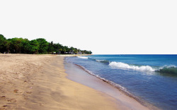 巴厘岛库塔海滩风景素材