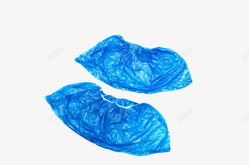 一双蓝色褶皱的塑料鞋套实物png免抠素材_88icon https://88icon.com 一次性 一次性用品 塑料 工业制造成品 橡皮 次数 污染 物体 物品 用品 褶皱 防水