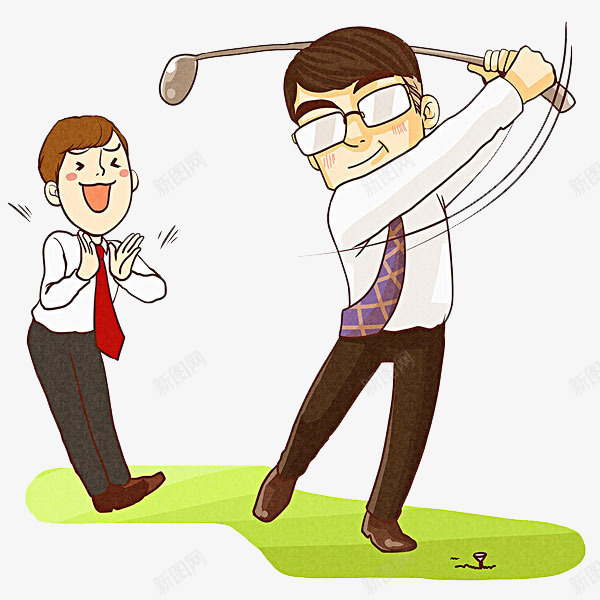 打高尔夫的男人png免抠素材_88icon https://88icon.com 卡通 帅气的 手绘 球杆 男人 简笔 绿色的 高尔夫