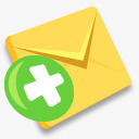 电子邮件新的邮件消息信信封简单素材