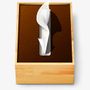 木质抽纸盒实物png免抠素材_88icon https://88icon.com 实物 木质 纸盒