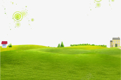 绿色清新环保春季海报背景素材