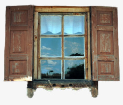 复古窗户素材