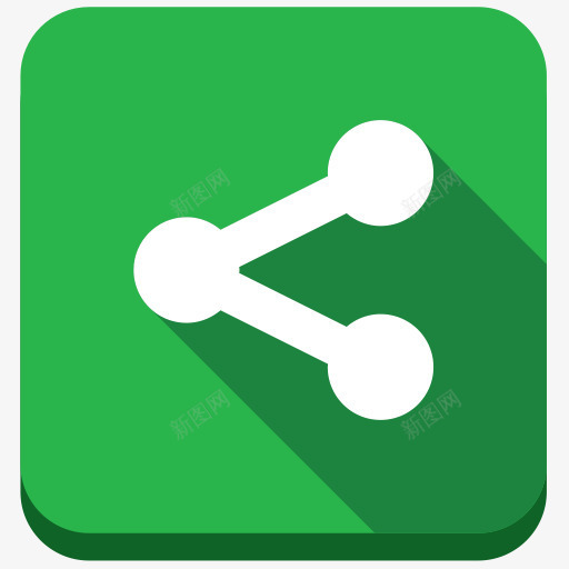 链接分享共享URL社交按钮png免抠素材_88icon https://88icon.com Link URL share sharing url 共享 分享 链接