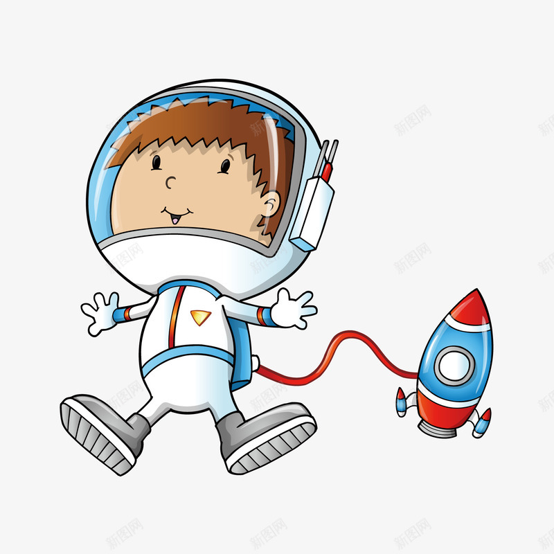 可爱的儿童玩具插画png免抠素材_88icon https://88icon.com 儿童 卡通 可爱 太空服 宇航员 插画 漫画 绘画