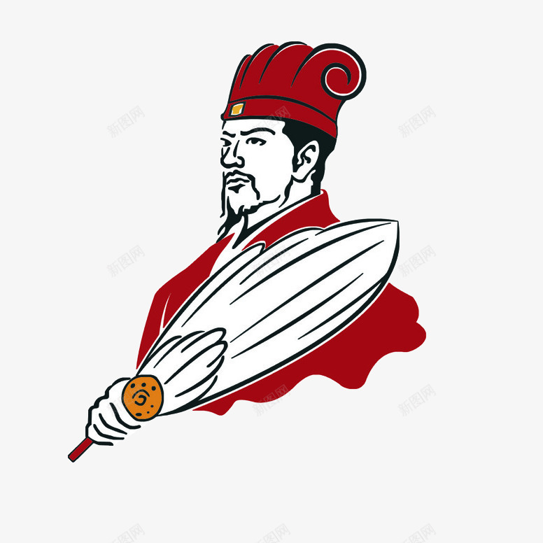 卡通诸葛亮三国人物插画png免抠素材_88icon https://88icon.com 三国 三国风 人物 军师 包装 卡通 卡通军师 卡通诸葛亮 孔明 插画 羽扇 设计 诸葛亮 诸葛亮漫画