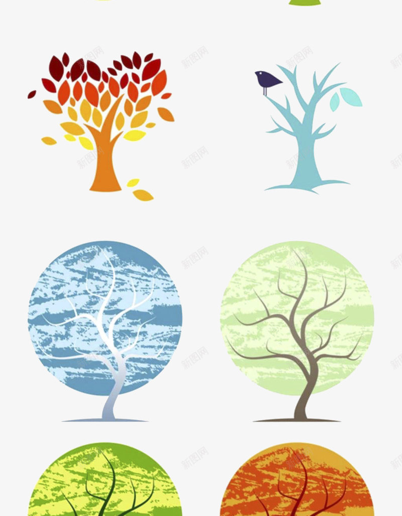 手绘树木装饰png免抠素材_88icon https://88icon.com 创意图案 创意树木 卡通树木 叶子 底纹 手绘树木 抽象图案 抽象树木 枝条 树叶 树干 树木 树木剪影 树木插图 树木插画 树枝 环保标签 背景 装饰图案 装饰树木
