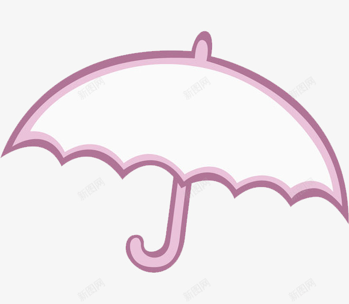粉色卡通小雨伞png免抠素材_88icon https://88icon.com 卡通雨伞 淑女雨伞 粉色 粉色伞柄 粉色雨伞 雨伞