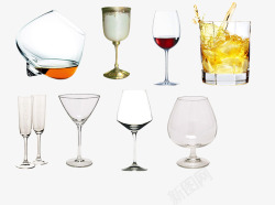 玻璃杯合集素材