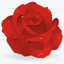 爱一生玫瑰图标图标