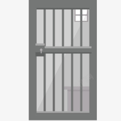 之门监狱之门插画矢量图高清图片