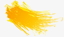 黄色油漆涂料素材