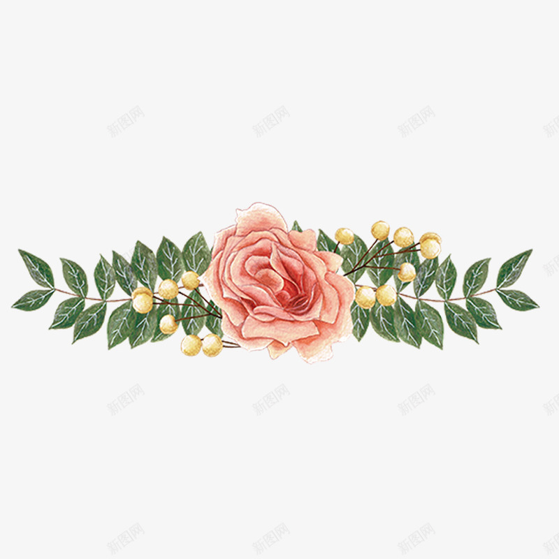 水彩手绘玫瑰花牡丹花png免抠素材_88icon https://88icon.com 卡通花 手绘玫瑰花牡丹花 手绘花朵 插画花 瑰花 背景 花 花朵 花环 花草树木 鲜花植物