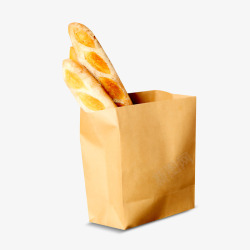一袋面包素材