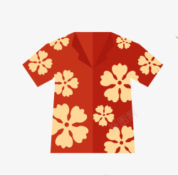 夏威夷短袖衫素材