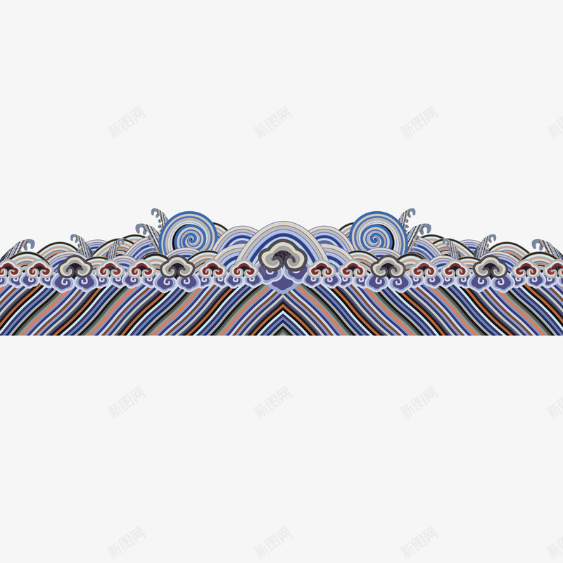 彩色祥云装饰清宫图案元素矢量图ai免抠素材_88icon https://88icon.com 如懿传 富贵 彩色 电视剧 祥云 纹理 花纹 质感 矢量图