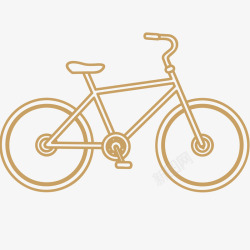 共享单车app环保自行车卡通插画矢量图高清图片
