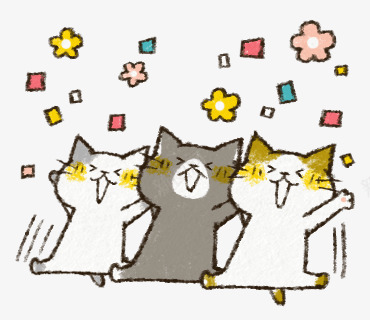 兴高采烈的猫咪png免抠素材_88icon https://88icon.com ppt插图 动物 小猫 手绘