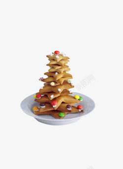 圣诞树饼干素材