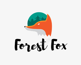 Foiestfoxpng免抠素材_88icon https://88icon.com 树 森林 狐狸