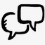 泡沫对话框泡沫聊天评论评论通信连接对话框高清图片