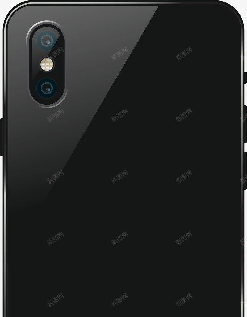 时尚手绘iPhoneX产品实物矢量图ai免抠素材_88icon https://88icon.com iPhoneX手机 全面屏 手机iPhoneX 时尚 电子产品 科技产品 矢量图