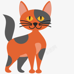 卡通猫咪手绘可爱动物小猫素材