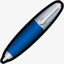 笔蓝色画写铅笔编辑油漆写作软屑素材