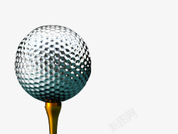 一颗高尔夫球素材