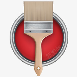 油漆刷可以绘画png免抠素材_88icon https://88icon.com Brush Paint can 刷 可以 油漆