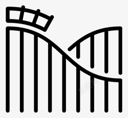 Amusement娱乐公园Amusementparklinecraft图标高清图片