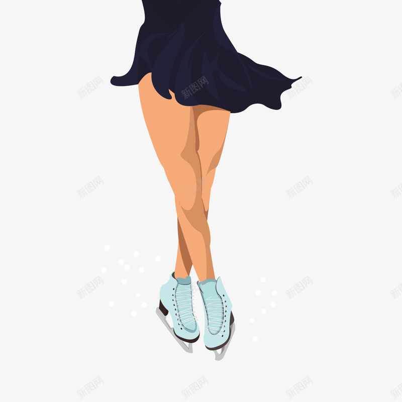 花样滑冰png免抠素材_88icon https://88icon.com 女性 娱乐 比赛 裙子