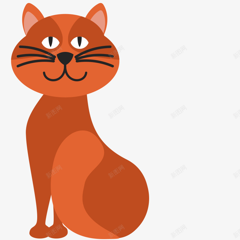 卡通猫咪手绘可爱动物小猫png免抠素材_88icon https://88icon.com 动物 卡通猫咪 可爱 小猫 手绘