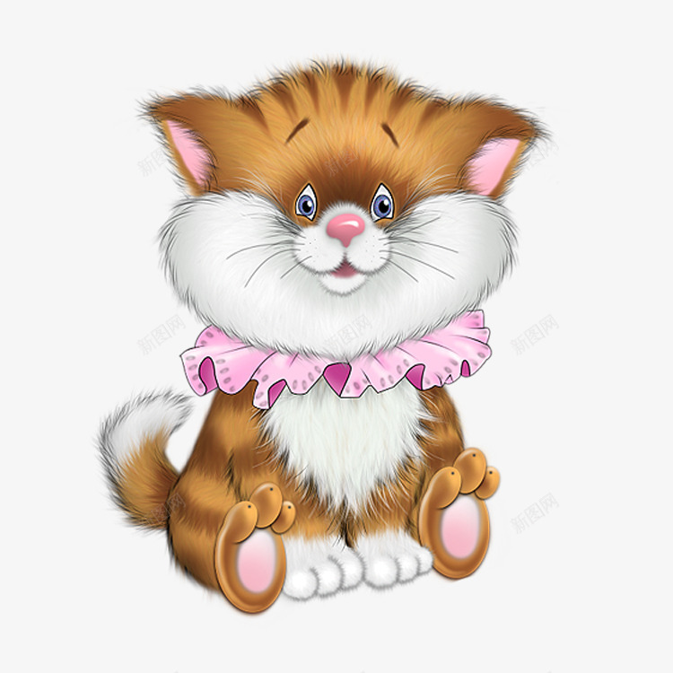 小花猫png免抠素材_88icon https://88icon.com 卡通猫 小猫 猫咪