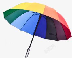 彩虹伞侧面素材