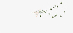 绿色水滴背景七夕情人节素材