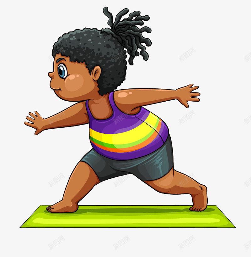卡通手绘练瑜伽的女孩png免抠素材_88icon https://88icon.com 卡通人物 卡通女生 卡通手绘练瑜伽的女孩 女孩 手绘儿童 手绘女孩 瑜伽 运动