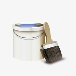 白油漆油漆油桶矢量图高清图片