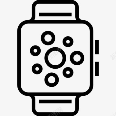 杠铃手表SmartWatch图标图标