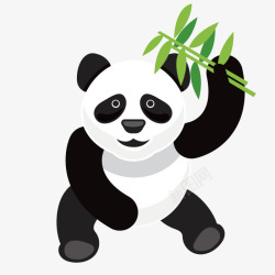 竹子和熊猫素材