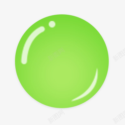 绿色标签气泡png免抠素材_88icon https://88icon.com 标签 森林气泡 气泡 绿色