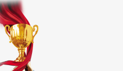 金奖杯素材