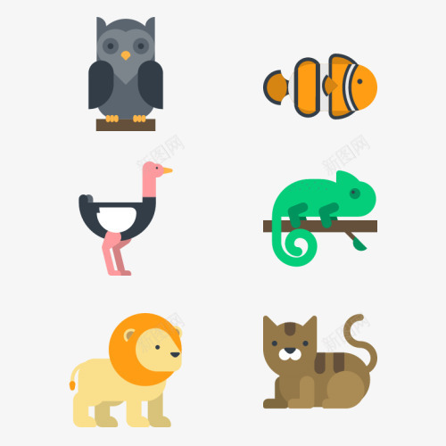 猫咪和小鱼png免抠素材_88icon https://88icon.com 卡通 可爱 小鱼 手绘 棕色 猫咪 黄色 黑色