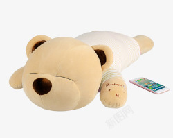 生日礼物熊小熊趴趴枕高清图片