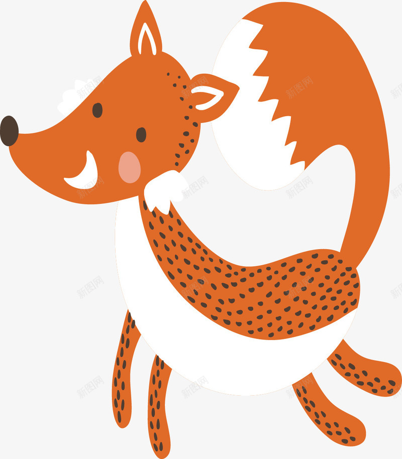 卡通动物png免抠素材_88icon https://88icon.com 兔 卡通动物 可爱的森林动物 森林 熊 狐狸 自然 野生动物 鸟 鹿