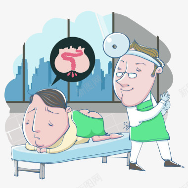 手术医师肠子科图标图标