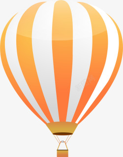 条纹球卡通热气球矢量图高清图片
